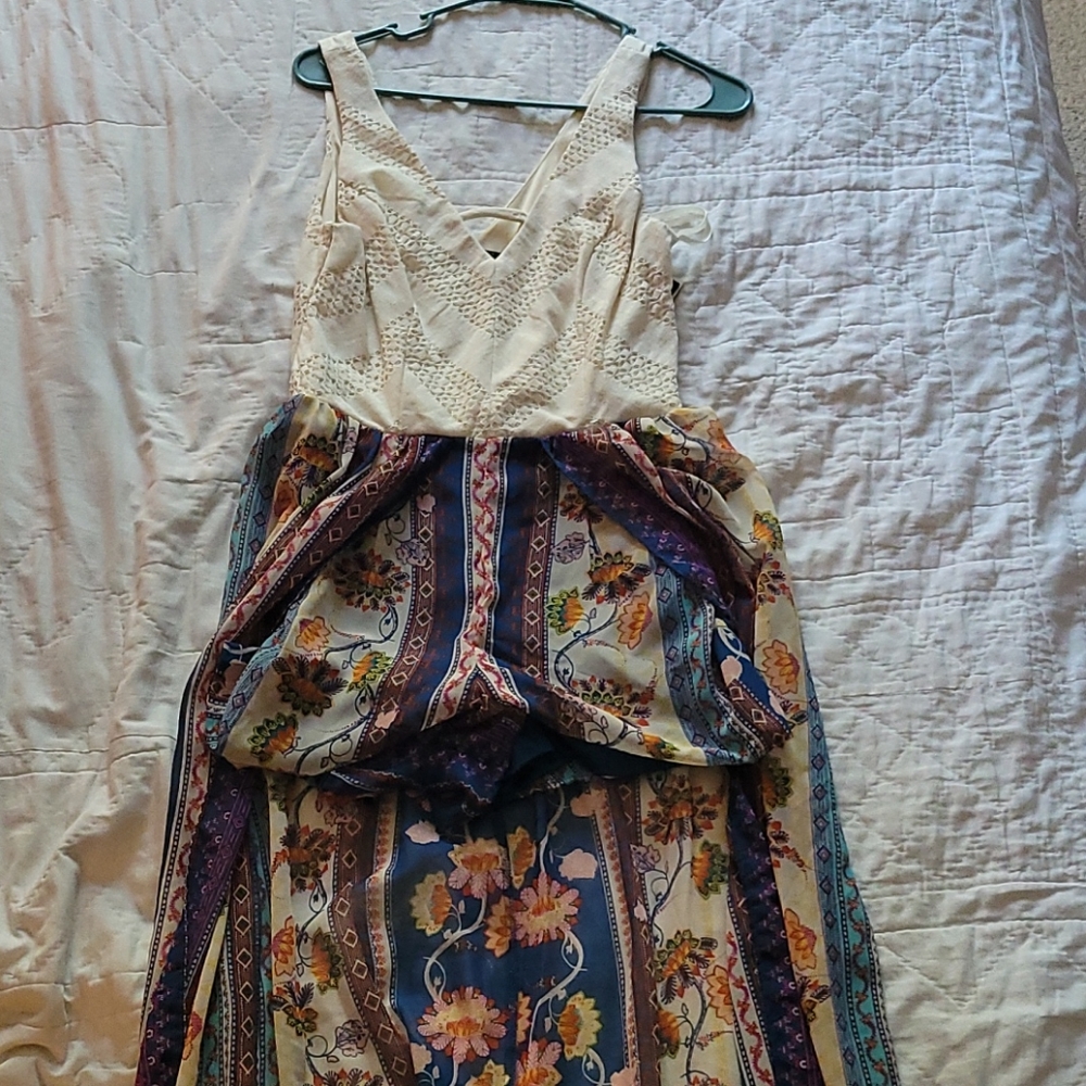 Romper with Built in Skirt